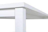 Biurko K-em 160x80 cm – Biały blat / Biały stelaż – Quick Ship - Fabryka Mebli Biurowych MARO sp. z o.o.