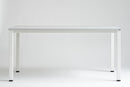 Biurko K-em 160x80 cm – Biały blat / Biały stelaż – Quick Ship - Fabryka Mebli Biurowych MARO sp. z o.o.