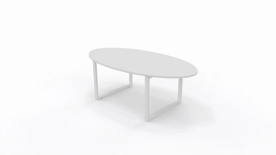 Q-em Blat elipsa (rozmiar 210 x 110 cm )