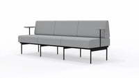 Sofa 3-osobowa na stelażu SitiQ - Fabryka Mebli Biurowych MARO sp. z o.o.