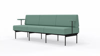 Sofa 3-osobowa na stelażu SitiQ - Fabryka Mebli Biurowych MARO sp. z o.o.