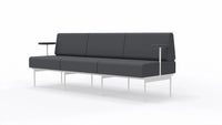 Sofa 3-osobowa na stelażu SitiQ - Fabryka Mebli Biurowych MARO sp. z o.o.