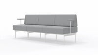 Sofa 3-osobowa na stelażu SitiQ - Fabryka Mebli Biurowych MARO sp. z o.o.